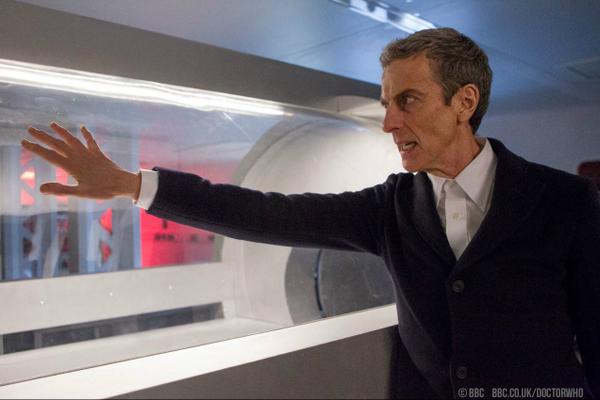 bbcdoctorwho's tweet photo. Less than one hour before he’s back for a journey into darkness… http://t.co/t7tmNYVXwS