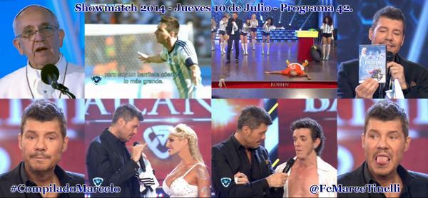 FCMarceTinelli's tweet photo. #CompiladoMarcelo SM2014 - 10/7► Programa 42. @cuervotinelli #Brasil2014 @fredy_pv @VXipolitakisOK @maximilianoguer. http://t.co/8yh2dqIPt7