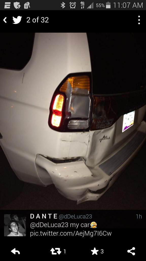 Retweet = Days @dDeLuca23 will be grounded. Favorite = subtract a day. Your fate in hands of Twitter. #dantefuckedup