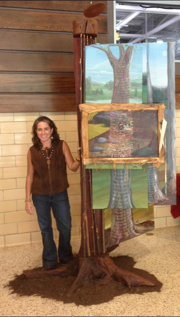 painterlypen's tweet photo. @DowntownDecatur Tree Book activating space at Decatur Recreation Center, now through November. http://t.co/FqgsqVTdZO