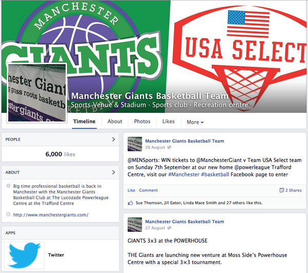 JackHindsPhoto's tweet photo. @ManchesterGiant FB page just reached 6,000 likes. 3rd Highest amount in the BBL & growing everyday. #giantsupport http://t.co/I7Xgk7AiyB
