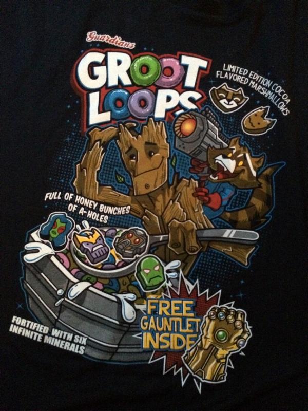 PaybackPenguin's tweet image. My new favorite t-shirt #grootloops