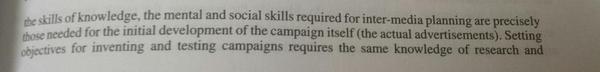 dynamowork's tweet photo. A throwback to 1969, when the prescient Stephen King knew planning media and planning advertising is the same job! http://t.co/K5JeyHNUkN