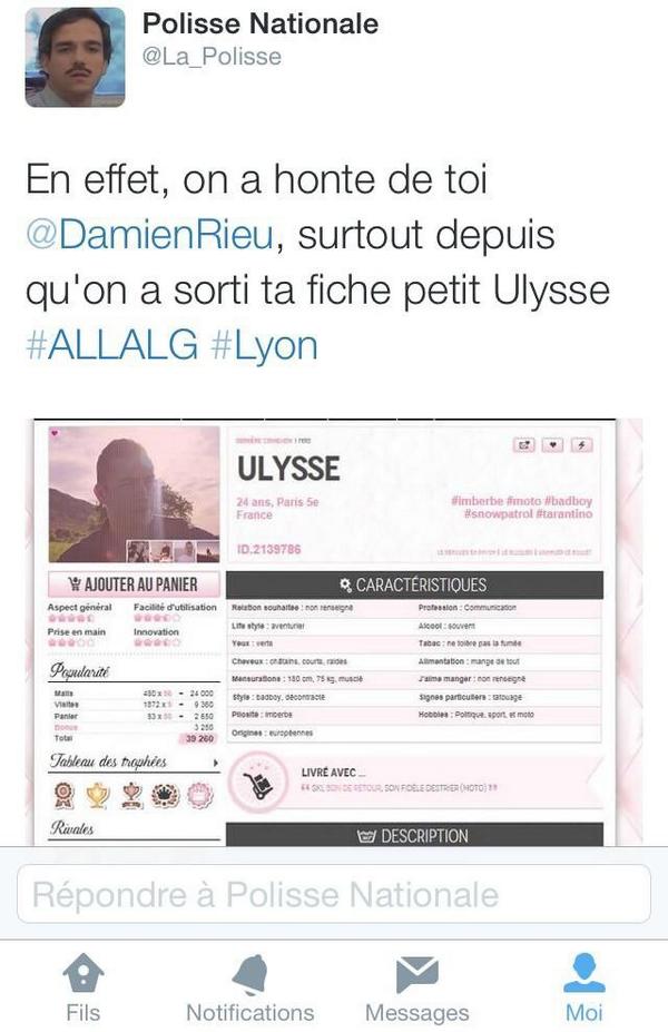 la_dcri's tweet photo. Rappel: @TwitterFrance a fermé @la_polisse suite à une capture d'annonce déposé en ligne par l'auteur du report http://t.co/eauz3OHayt