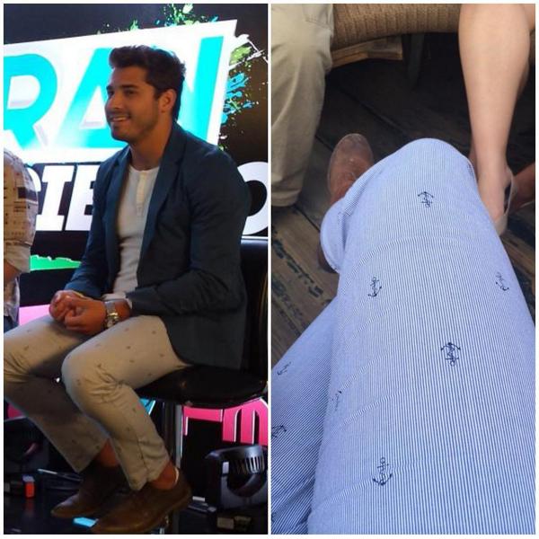 MXReikSpain's tweet photo. @julioreguia luciendo unos jeans bien bonitos en el #GC977 ¿verdad? #JulioStyle #JulesDeJulio ¡Nos encanta tu estilo! http://t.co/0ibltd4tcC
