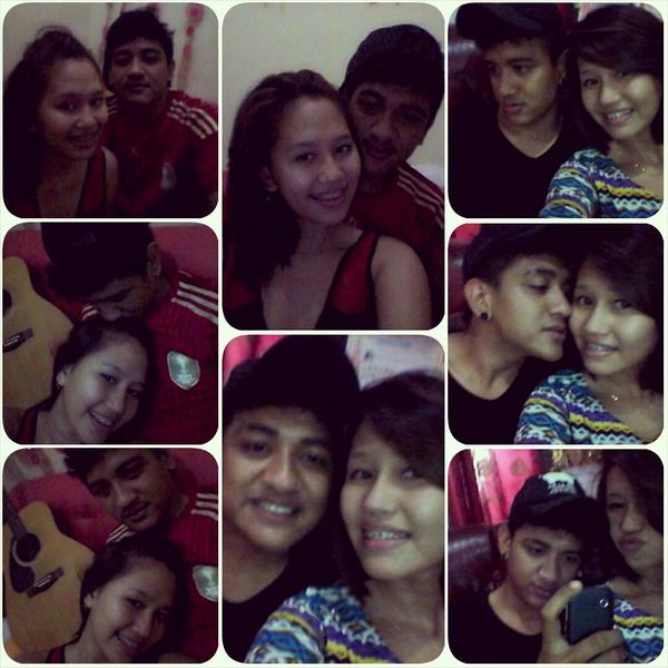 JPuput's tweet photo. you make my life be perfect ♥{}:*  imissyou @HehalatuJemz http://t.co/Q2HD0GcvR1