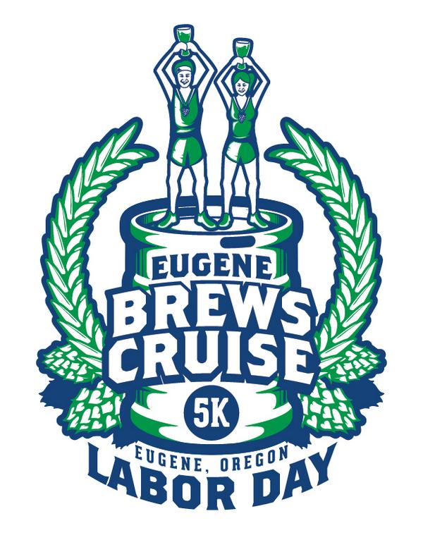 EclecticEdge's tweet image. Eugene Brews Cruise 5K on Monday at Hop Valley.  Noon start - sun, run, beer!