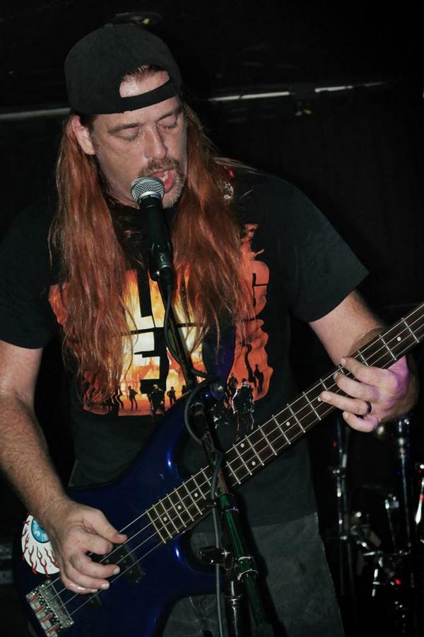 Playing bass onstage with <a href="/ImminentRIOT/">Imminent Riot</a> --