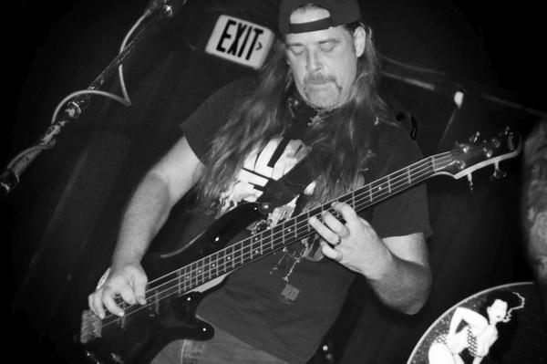 playing bass onstage with <a href="/ImminentRIOT/">Imminent Riot</a> --