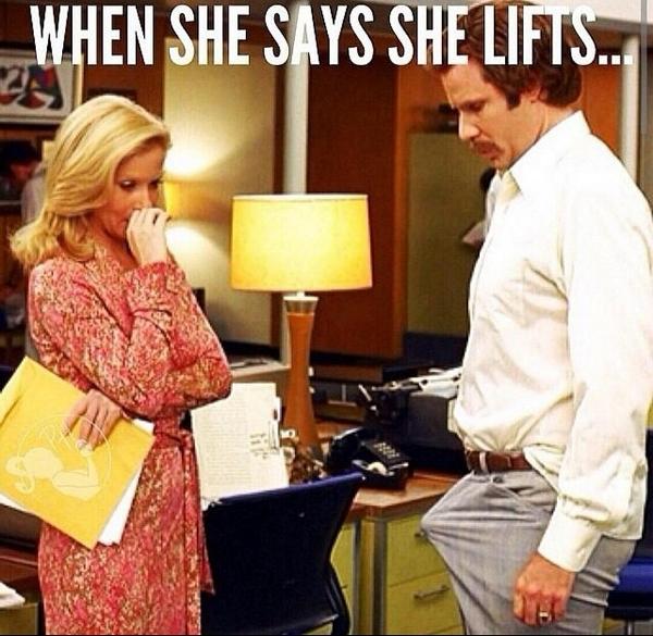 WEIGHT ROOM 🏋🏻 on Twitter "When she says she lifts... http//t.co