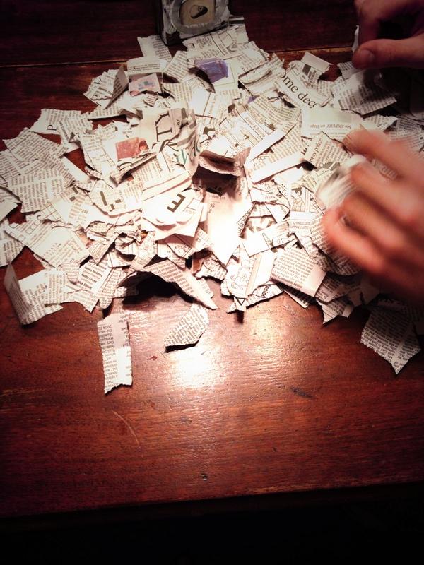 sidneyalise_'s tweet image. #papermakingprocess