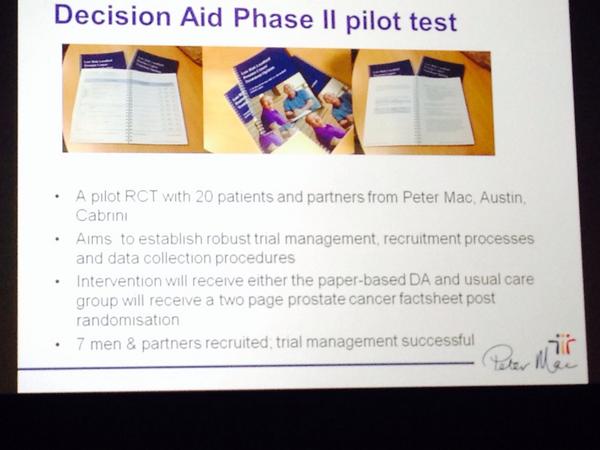 #apcc14 <a href="/PCFA/">PCFA</a> <a href="/PelvicFloor1st/">Pelvic Floor First</a> <a href="/PROSTMATE/">PROSTMATE</a> Hopefully patient tools will soon be available for patients &amp; partners...