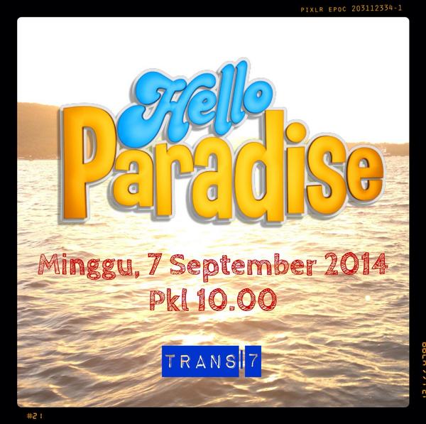 Minggu depan (7/9) pkl 10.00 WIB <a href="/TRANS7/">TRANS7</a> ,eksplorasi keindahan pesisir Indonesia dimulai!Cc <a href="/BUDIdoremi/">BUDi DOREMI</a> <a href="/JENNarnelita/">Jenn</a>