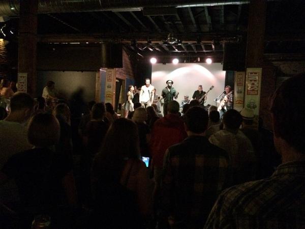 SceneStreet's tweet image. Sooooo much groovey-ness in @thehighwatt with @AJTheJiggawatts #sls2014