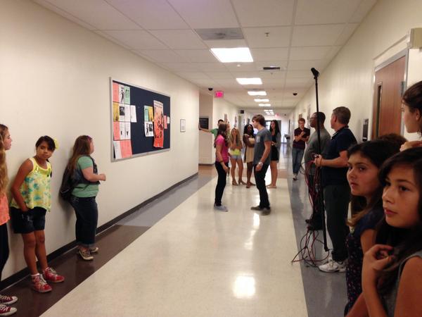 KatieHuffman88's tweet photo. Photo from filming The Zeroes 2 yesterday! #YoungActors #TheZeroes #MoreFunFilms #LeadingLady http://t.co/NlkOt3Uixp