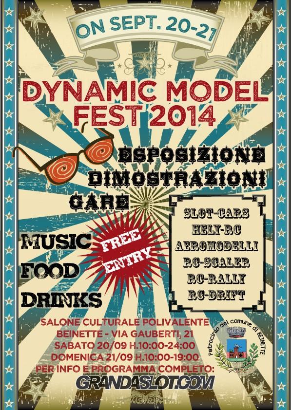 mondoslot's tweet photo. Dynamic Model Fest 2014

20/21 Settembre.

Beinette - Cuneo http://t.co/G1NsqPUC0u