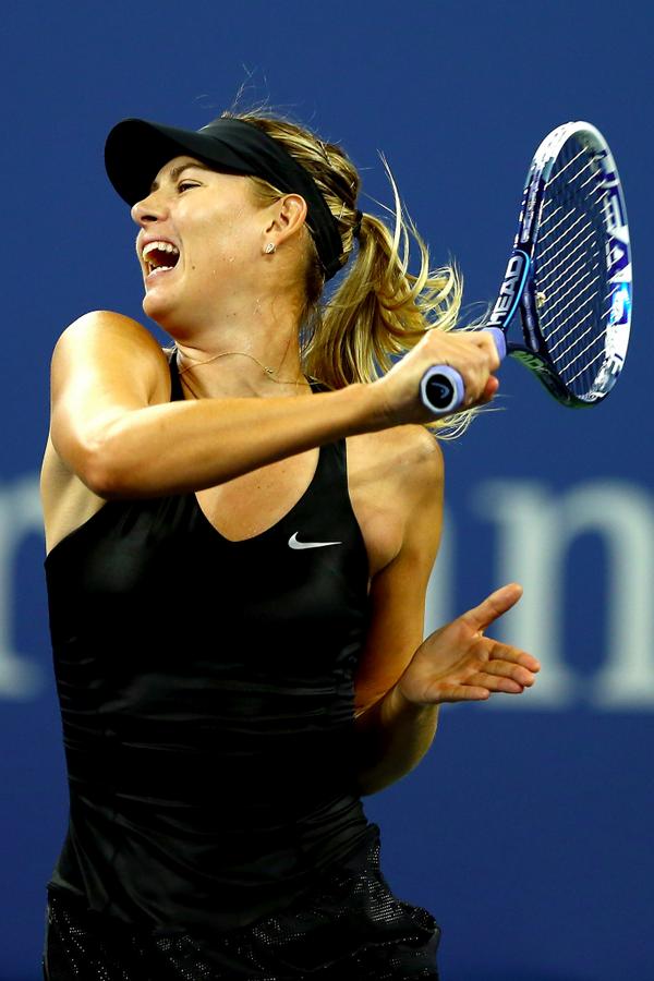 usopen's tweet photo. #Sharapova vs #Wozniacki should be a cracker. Who's going to win &amp; how many sets? #usopen #nightshift http://t.co/foswUZJNjB