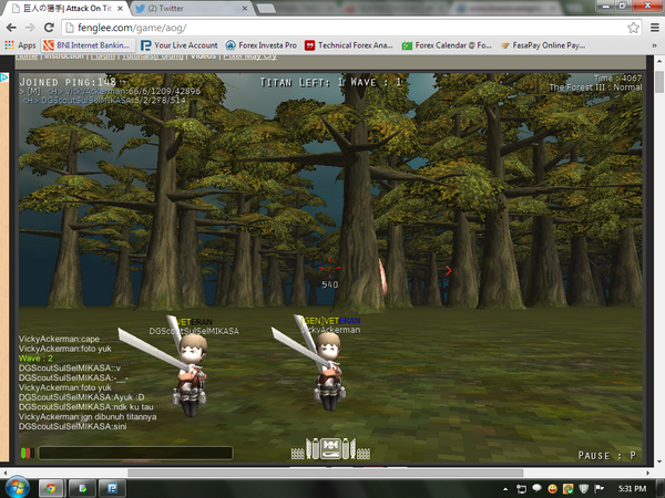vicky_febrian48's tweet photo. mabar bareng arya :v http://t.co/SFSszACU2g