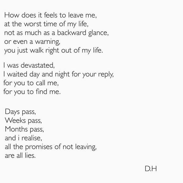 cloudedlust's tweet image. When you left without warning.