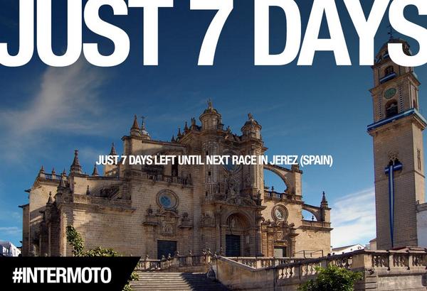 Just 7 days until Jerez! Stay tuned here on our twitter ;) #intermoto #wsbk #jerez
