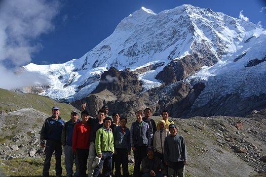 HRE Team with # Alton Byers @ Barun Valley Expedition Aug 2014