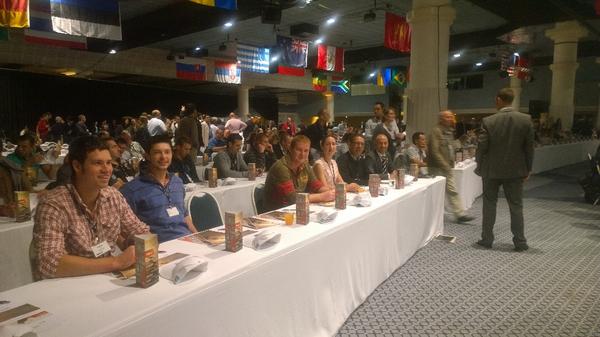 SCNutritionltd's tweet photo. The Cornish Team at  Alltech Global Beef and Dairy 2014. "Luck is what happens when preparation meets opportunity"! http://t.co/OWus39QE02