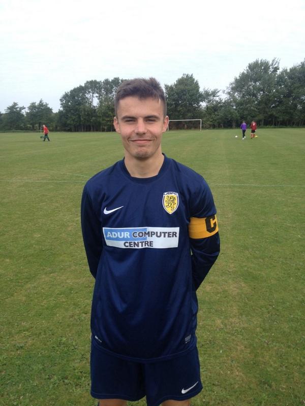 UBFCSunday's tweet image. Tough game away to Angmering this morning. Lewie 'Per' Jamieson captain?!?