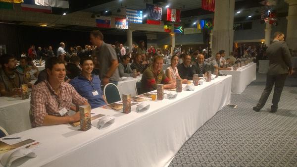 SCNutritionltd's tweet photo. @Alltech The Cornish Team at  Alltech Global Beef and Dairy "Luck is what happens when preparation meets opportunity" http://t.co/TWocpfsvIj