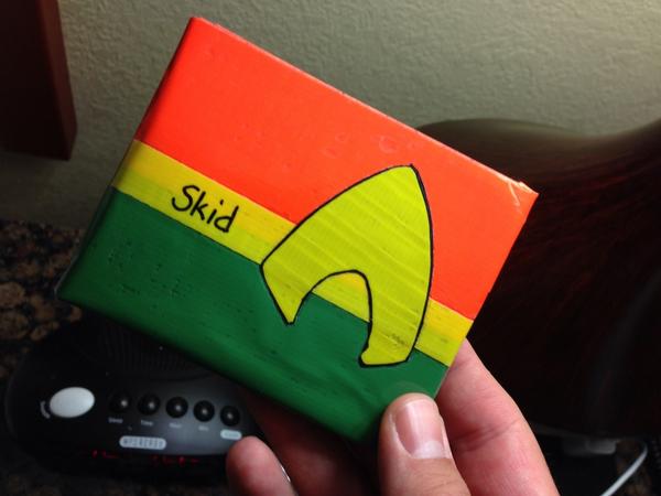 sycamoreskid's tweet photo. Look what a lady at #SONQUEST made for me! 

...and it's WATERPROOF!

#OfCourse http://t.co/FvTZhG5nz9