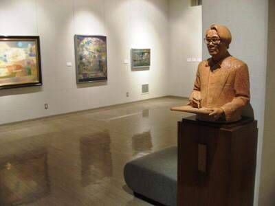 PeaceMuseum's tweet photo. 【柿手春三】
三良坂町出身の洋画家。
常設展示場にざまざまな作品を展示。 http://t.co/3eodflTWVY