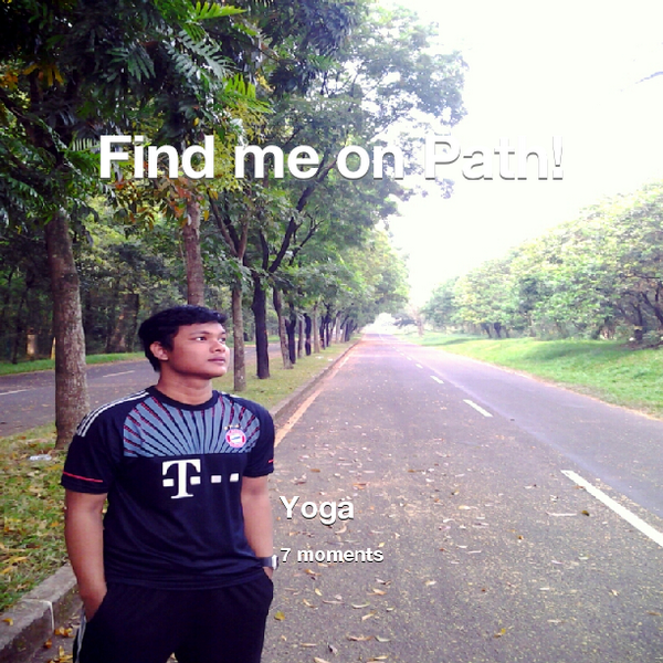 JSMyogo's tweet photo. Find me on #Path now! Go to: http://t.co/q0kfdcP0LG! #thepersonalnetwork http://t.co/OAK3ov3x6K