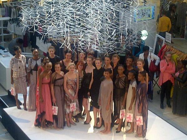 Tall &amp; beautiful twins, Kim &amp; Gail win Face of Fashion! <a href="/safashionweek/">SA Fashion Week</a> #SAFW Designer #popupshop 2014! <a href="/brooklynmall/">BrooklynMall</a>