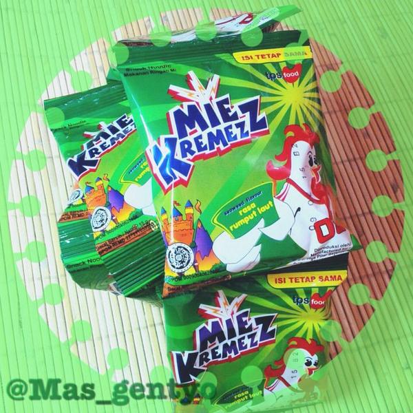 Mie kremez, ada bumbunya pisah loo, yuk diorder murah meriah! Kita lagi promo
#nostalgia#jajanjadul#90an