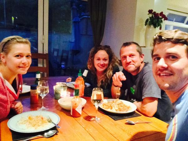 Lovely evening with @SamJGreenfield <a href="/SuzanneShaw/">Suzanne Shaw</a> <a href="/SophieAdele1/">Sophie Stokes</a>