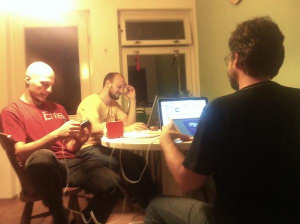 There used to be all night LAN parties, now there are #android parties