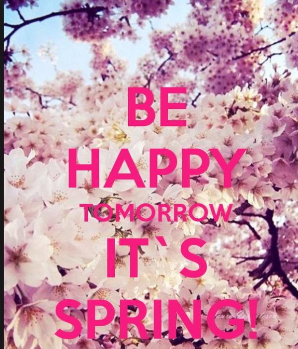 TomMarlow_'s tweet photo. Tomorrow is my FAVOURITE time of year... Spring! #SpringTomorrow #SpringTime #September 💐🎉 http://t.co/fQCKECRfDi