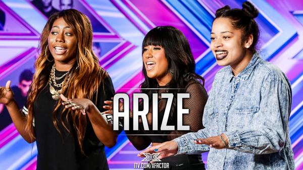 TheXFactor's tweet image. Arize rehearse on the bus, at chicken shops, wherever… and it’s obviously working because that @LittleMix cover was 👌