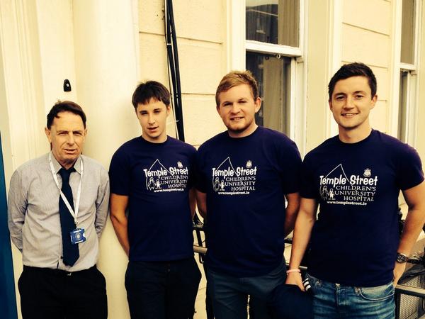 Great day out Friday cycling up to <a href="/Temple_Street/">Temple Street</a> to see first hand some of the work being done by the staff#Inspired