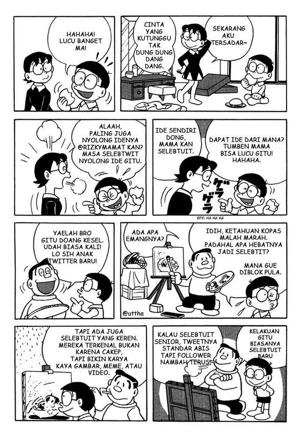 Komik Lucu Doraemon