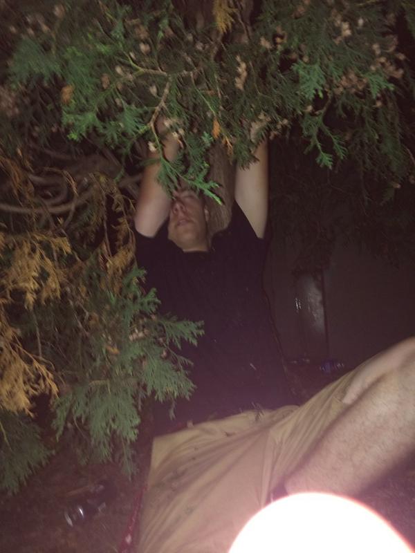 devonblob's tweet image. Me: hey sal we are leaving
Sal: okay you can find me in the tree
Me: cya
Sal: