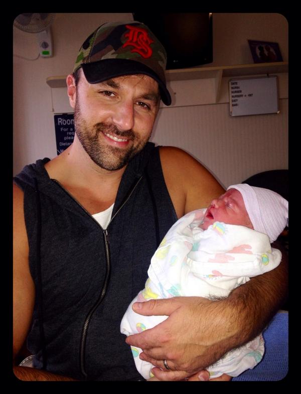 Zack_Binder's tweet photo. Bash is Born!!!! We are now, truly, Truthright7! #baby #truthright #love #family http://t.co/G2McFWmHc3