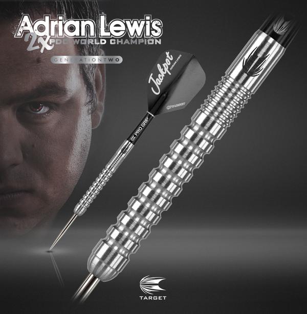 Target Darts on Twitter: "Available tomorrow. Target Adrian Lewis Gen 2 Dart available in 21g, 23g &amp; 25g. @jackpot180 http://t.co/hw6v8k1Khb" / Twitter