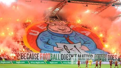 AMFootball_'s tweet photo. #AgainstModernFootball #LegiaWarszawa http://t.co/FVt3Ozyf9v