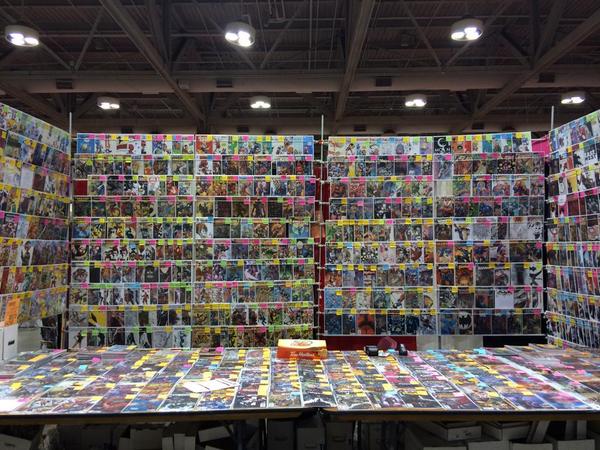 RuppsWorld's tweet photo. Final Day at Fan Expo 2015! Stop by and say Hi to Chris! Booth 827. #RuppsComics #Comics #FanExpoCan http://t.co/hTW5FHVkks