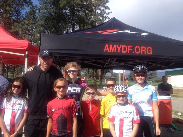 Thx <a href="/blick/">Steve Blick</a> for the Oakleys and the support for the AMYDF lots of happy faces!