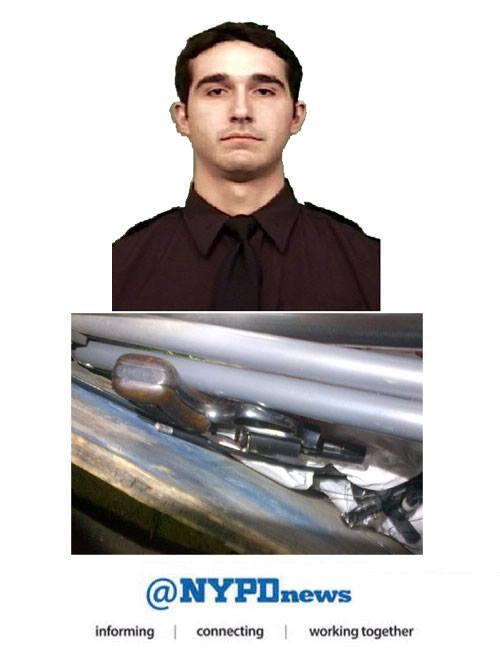 NYPD1stDep's tweet photo. Glad #NYPD PO Hirschberger is ok after being shot this AM. Suspect in custody. Gr8 job by #79Pct & PBBN Anti-Crime! http://t.co/tXwCjPMnZ9