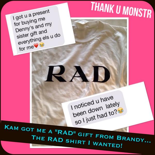 colormejodi's tweet photo. Thank u Monstr @KamrynThiel for thinking about me and being so "rad" πππ #urrad #sothoughtful #meansalot http://t.co/dE02OBpE2h