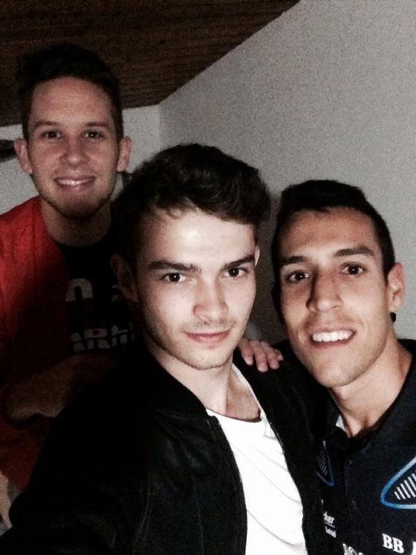 Team selfie after the cup matches today! League starts next weekend, come on guys! <a href="/JanZibrat/">Jan Žibrat</a> <a href="/robles_4/">Alvaro Robles</a>