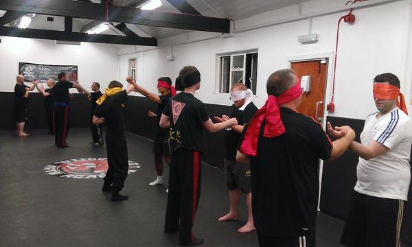 At close quarters sensitivity works faster than eyesight. #WingChun #Runcorn #Cheshire #Widnes #Warrington