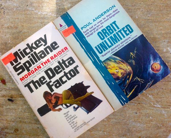 my vintage Sc-Fi paperbacks for this week